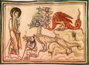 Jean face à Malignité, Suprématie et le faux prophète - vers 1250