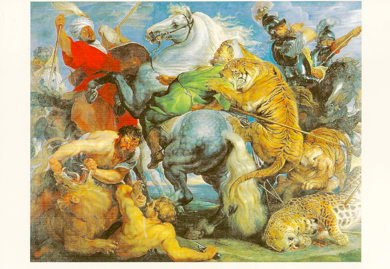 Pierre-Paul Rubens, La Chasse au tigre - vers 1616