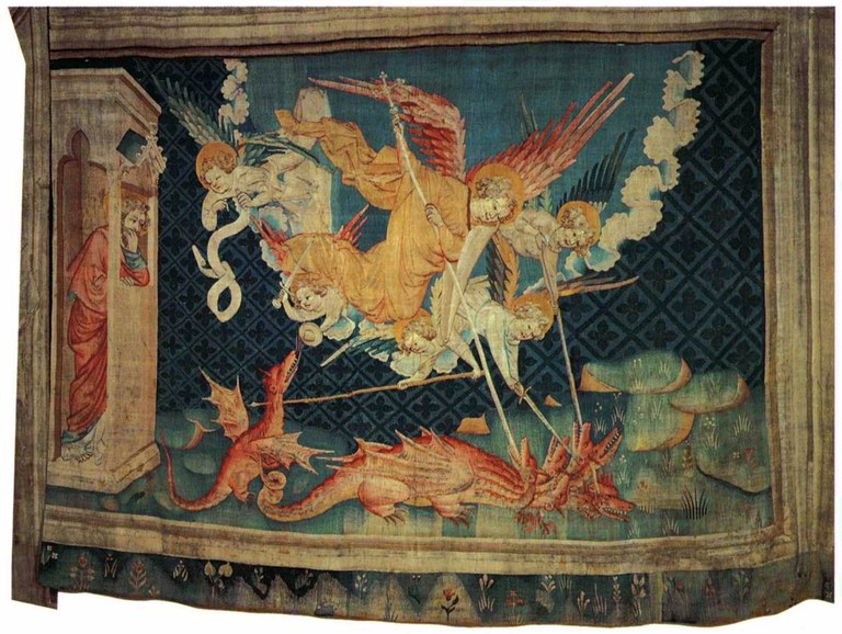 Hennequin de Bruges Saint Michael fighting the Dragon WGA24178 1