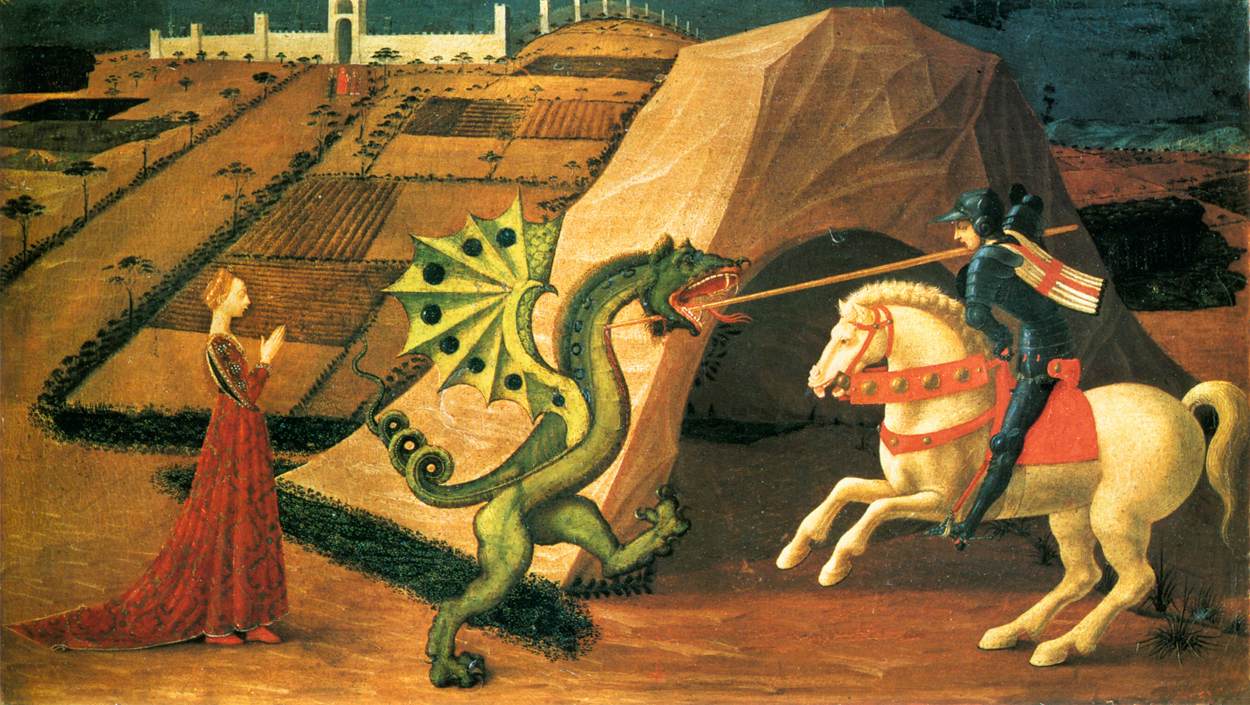 Saint Georges et le dragon - 1458-60 (Paris)