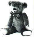 Original Michtom bear, similar to the one in the Smithsonian collections